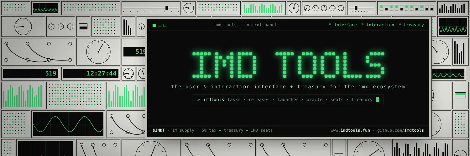 IMD Tools banner